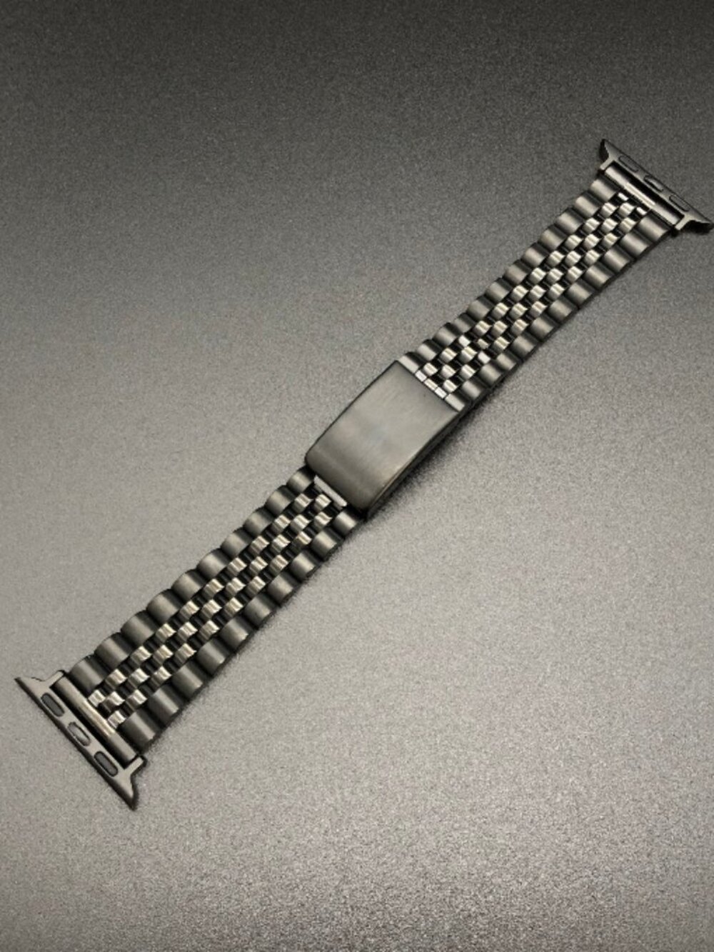 Apple Style Replacement Jubilee Steel Bracelet (Black)